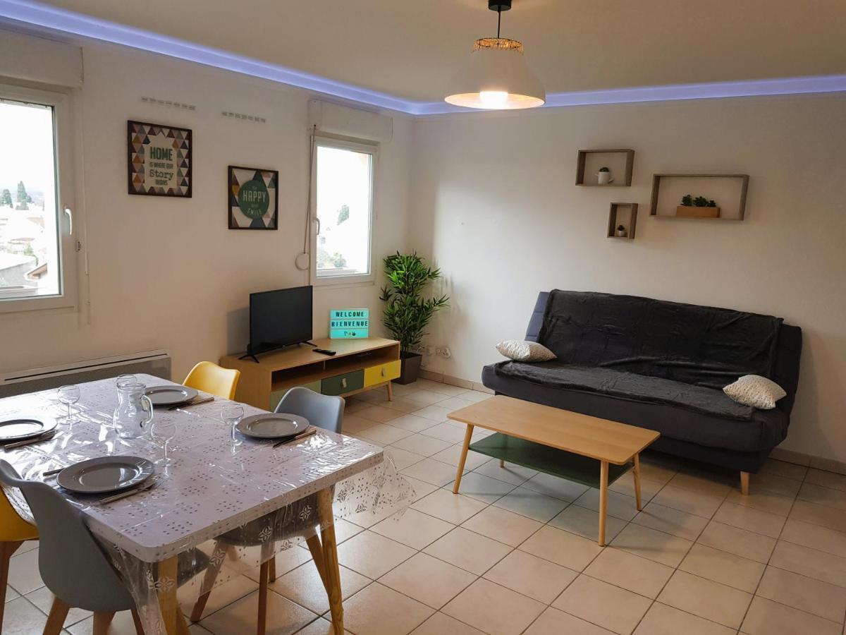 Tout Confort ! Calme, Climatisation, Vue Degagee, Ville ,Parking Gratuit, Ascenseur, Wifi Каркасон Екстериор снимка