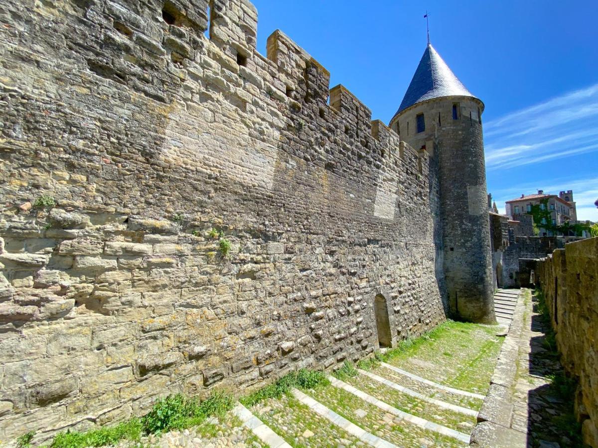 Tout Confort ! Calme, Climatisation, Vue Degagee, Ville ,Parking Gratuit, Ascenseur, Wifi Каркасон Екстериор снимка